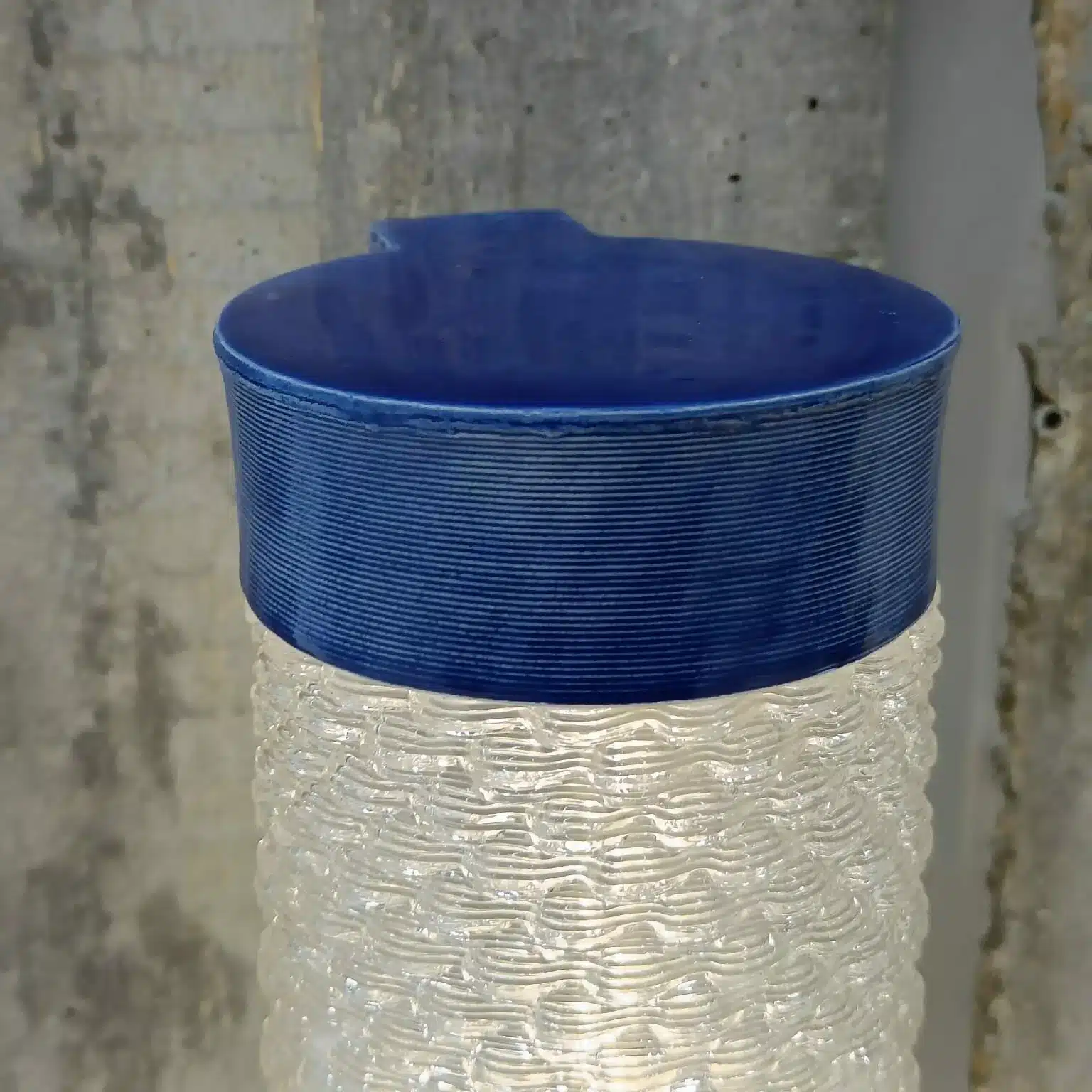 Solinas 3D printed ceramic wall lamp earthenware Studio Minimetre Brussels